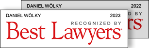 Auszeichnung Best Lawyers 2023 Daniel Wölky
